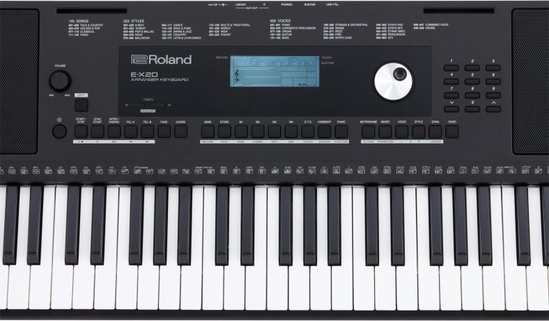 keyboard roland e-x20